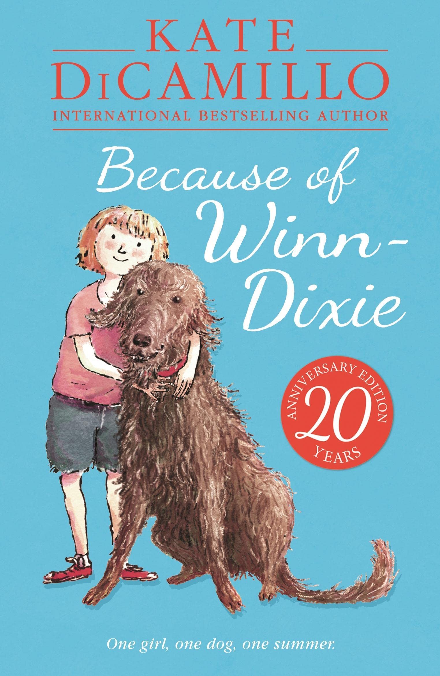 Because of Winn-Dixie book cover Because of Winn-Dixie book cover